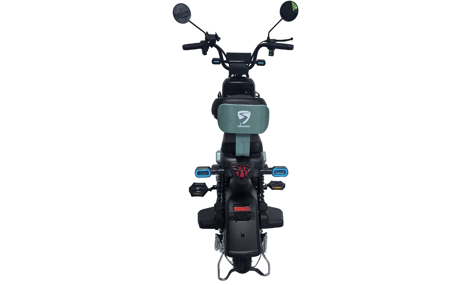 Велосипед с электромотором SPARK CORE 14", 60V/1000W/25Ah, год 2026, зеленый 4