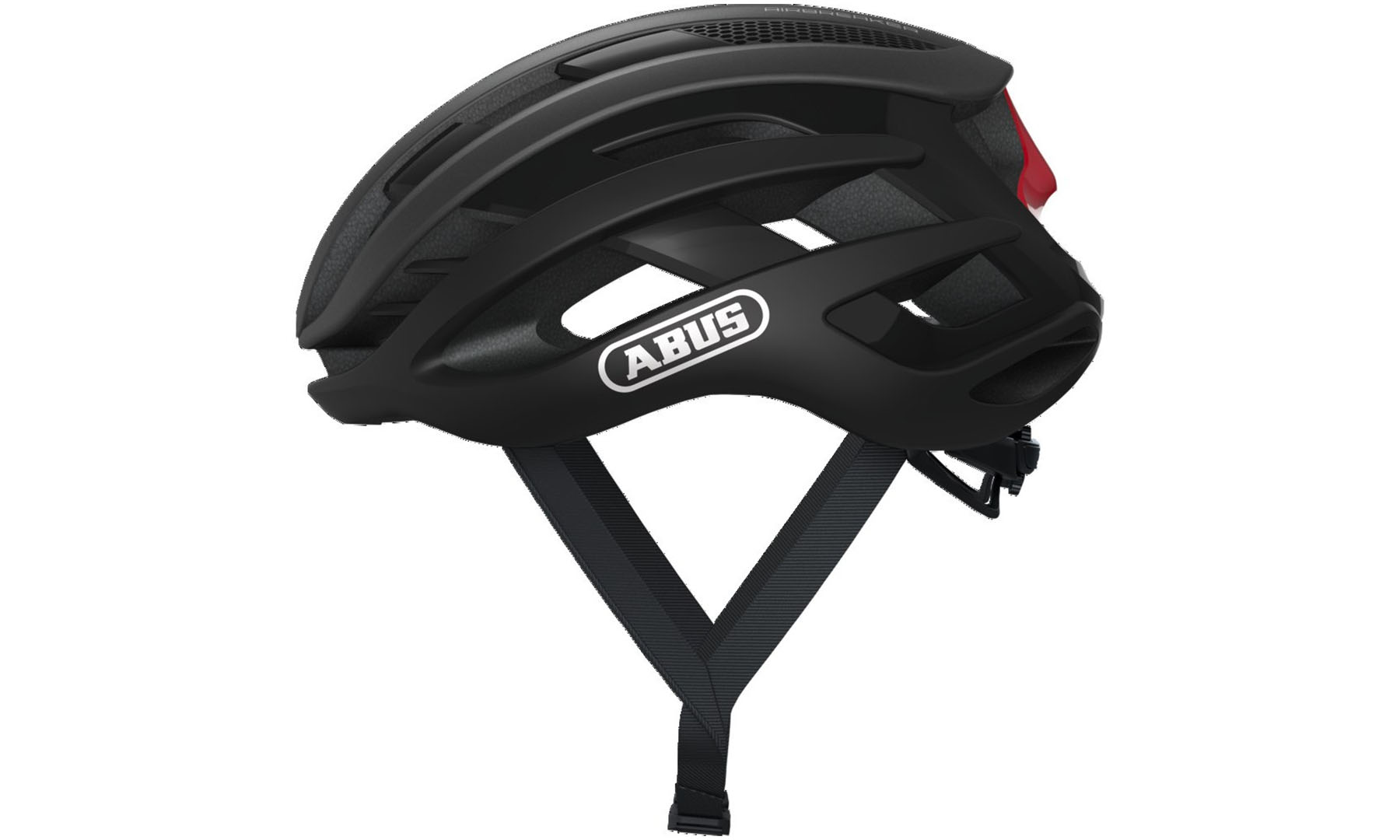 Велошлем спортивный ABUS AIRBREAKER Dark Grey, размер L (59-61 см), темно-серый 