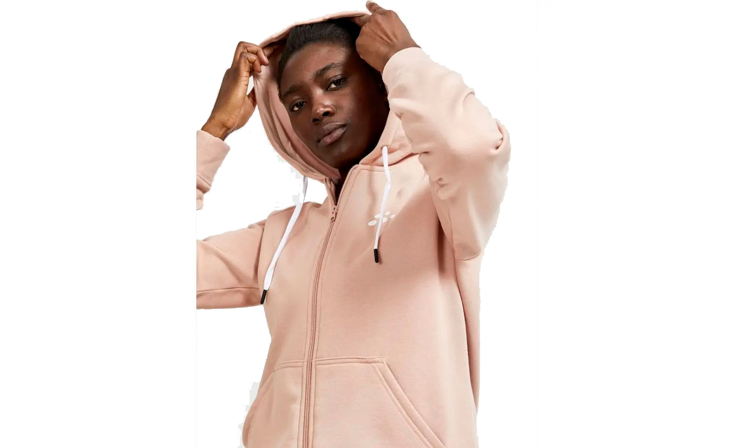 Кофта Craft CORE Craft Zip Hood женская, размер S, бежевый 2