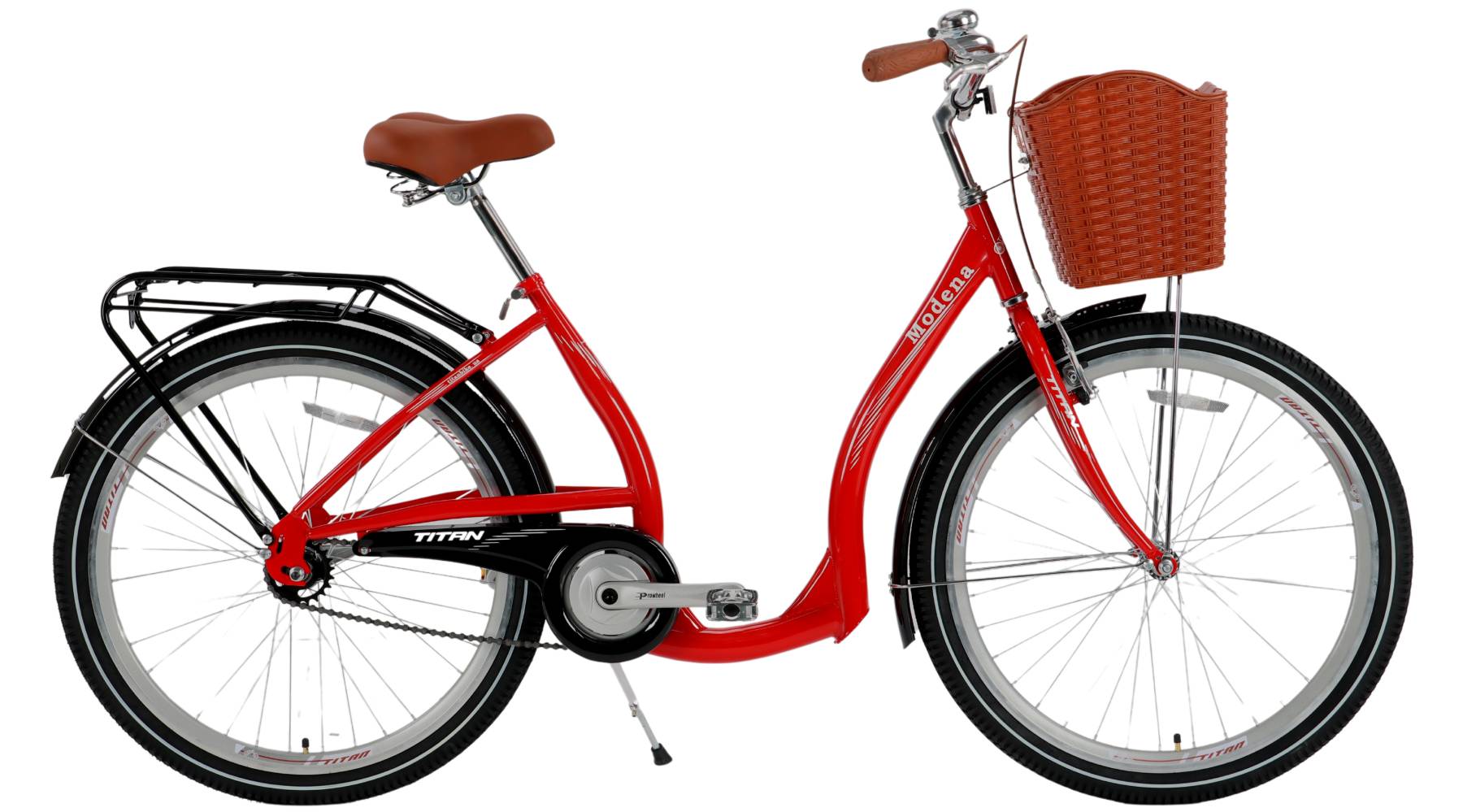 Фотография Велосипед Titan Modena 26", рама S рама 16" (2024), Красный