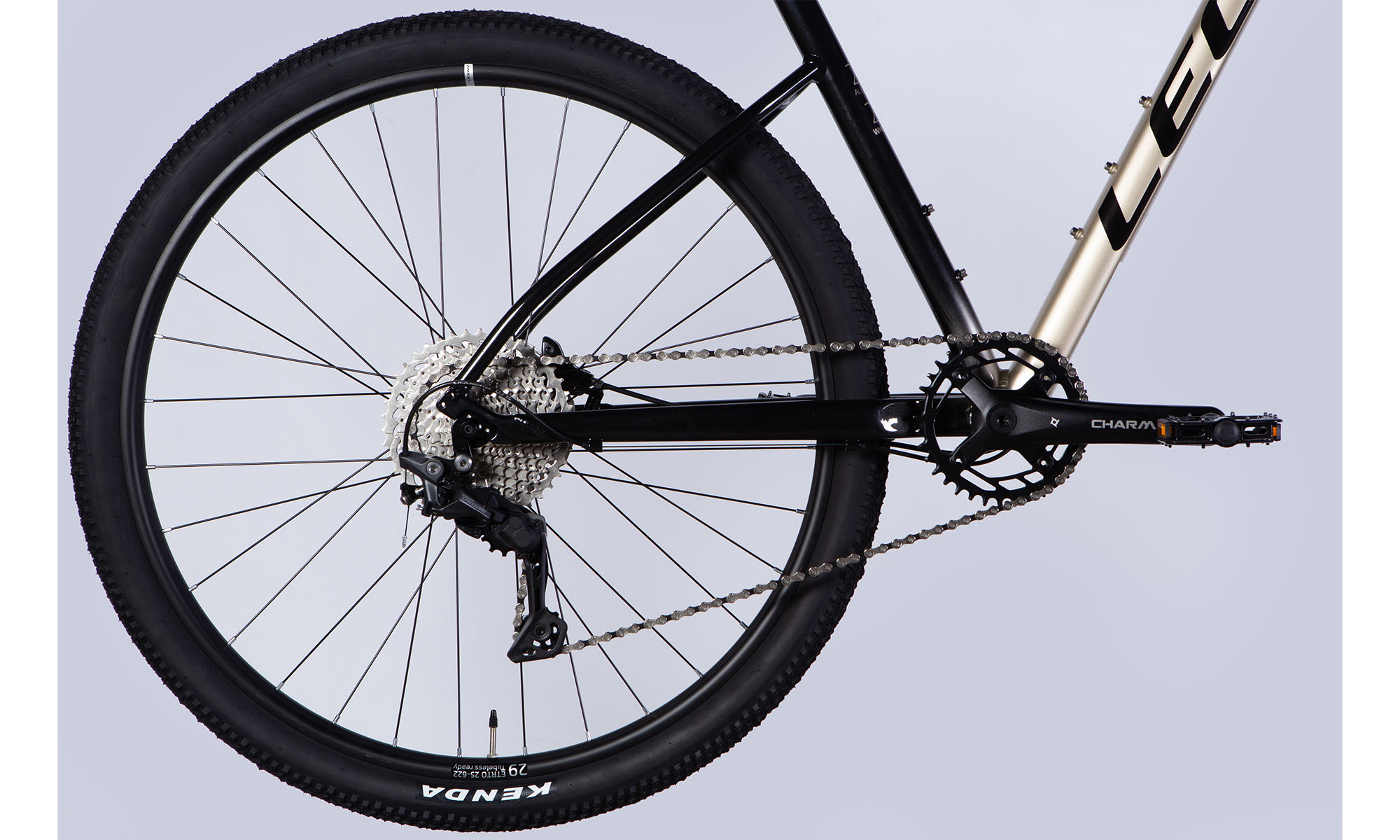 Leon TN 75 HDD 29 Велосипед, XL розмір, кадр 21 ", 2025 рік, сріблястий чорний 3