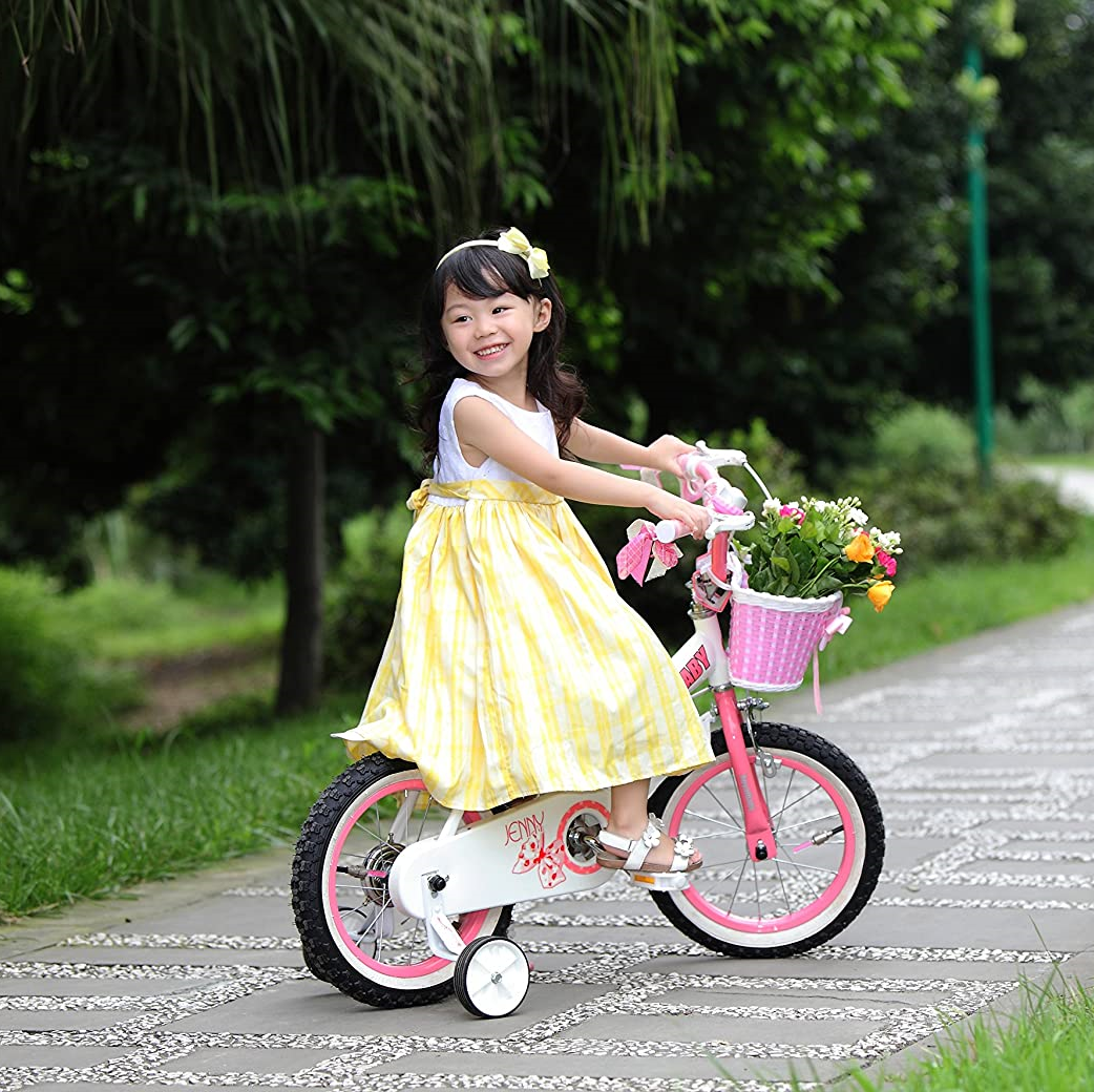 Фотография Велосипед RoyalBaby JENNY GIRLS 14" 2022 Розовый 10