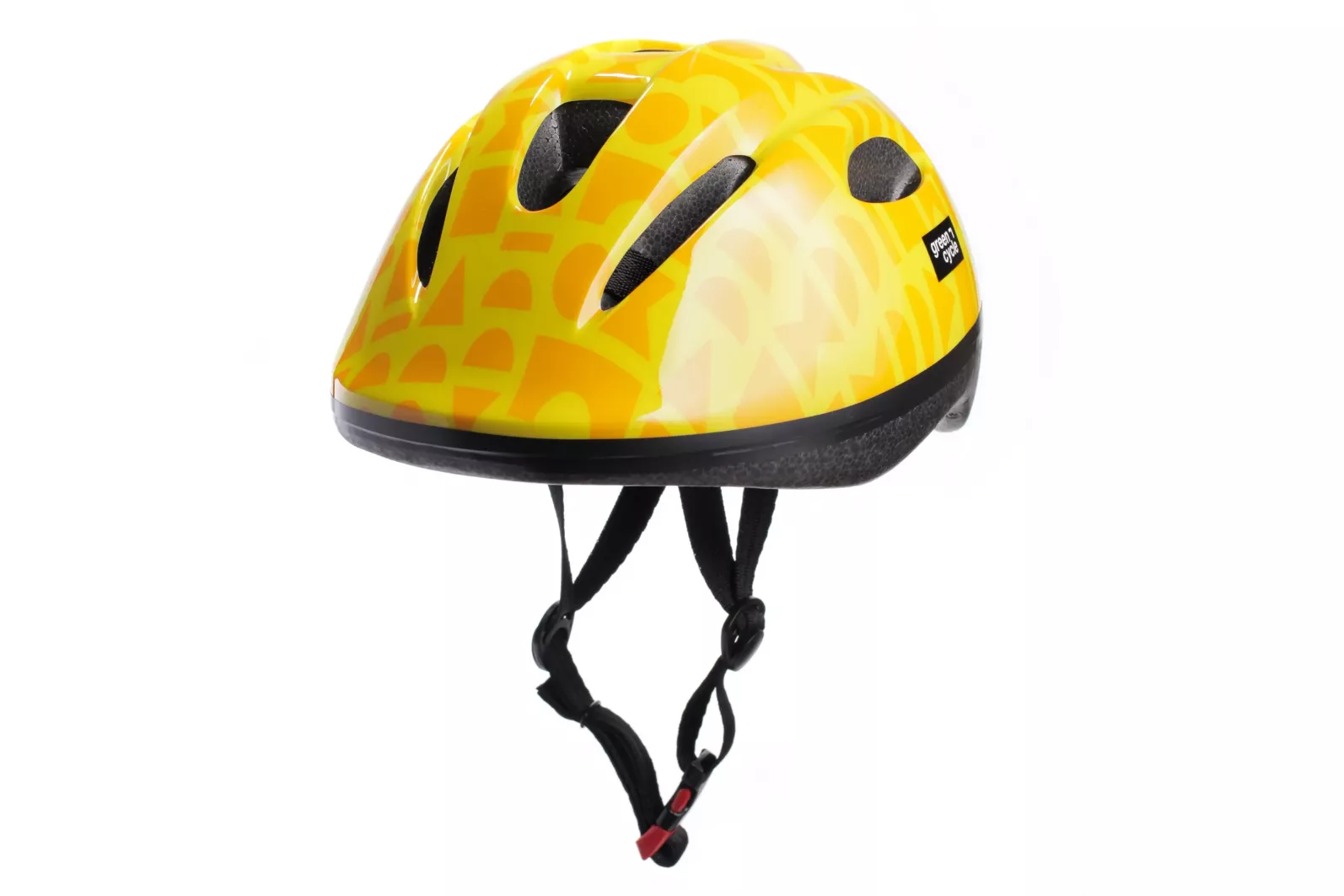 Фотография Шлем детский Green Cycle FLASH размер XS (50-54 см), Желтый 