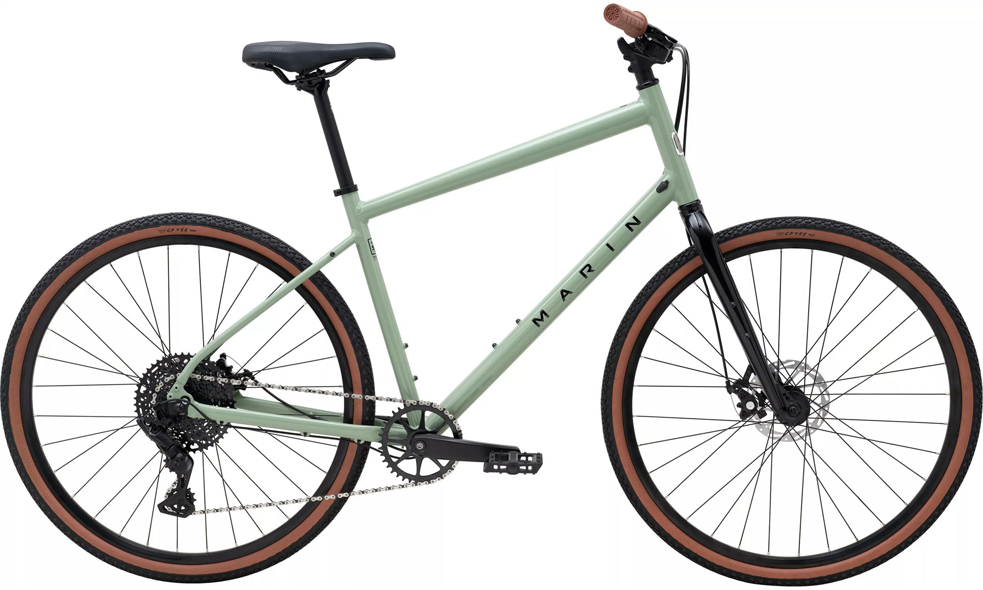 Велосипед Marin KENTFIELD 2, 28", размер S, год 2026, зеленый Велосипед Marin KENTFIELD 2, 28", размер S, год 2026, зеленый