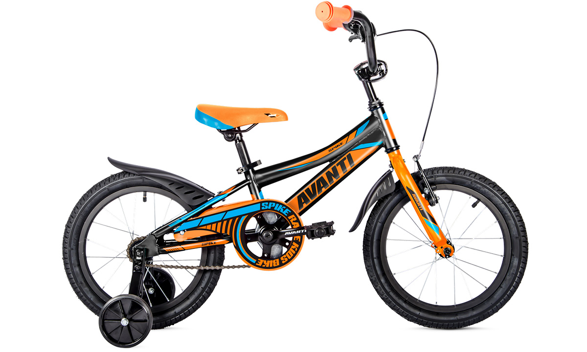 Фотография Велосипед Avanti SPIKE 18" 2020 Черно-оранжевый