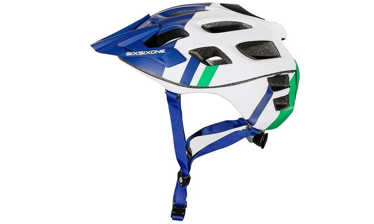 Фотографія Шолом SixSixOne XC/TRAIL RECON HELMET BLUE/GREEN S/M (CPSC/CE) (55-58 см)