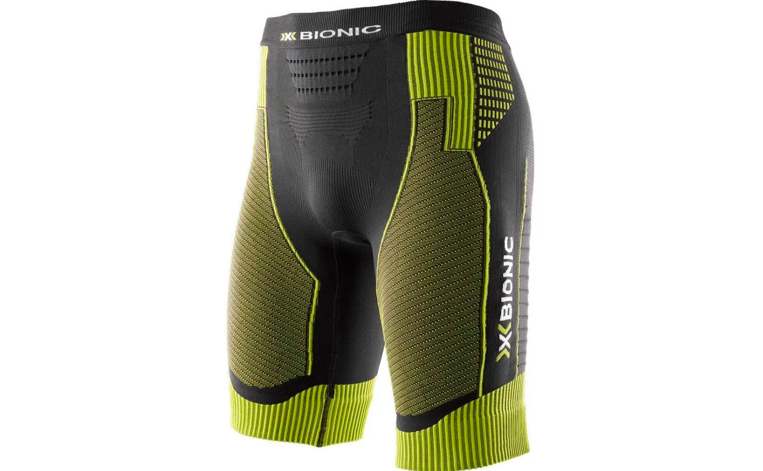 Фотография Шорты X-Bionic Effector Pant Short, размер XL, сезон AW 15, черно-желтый