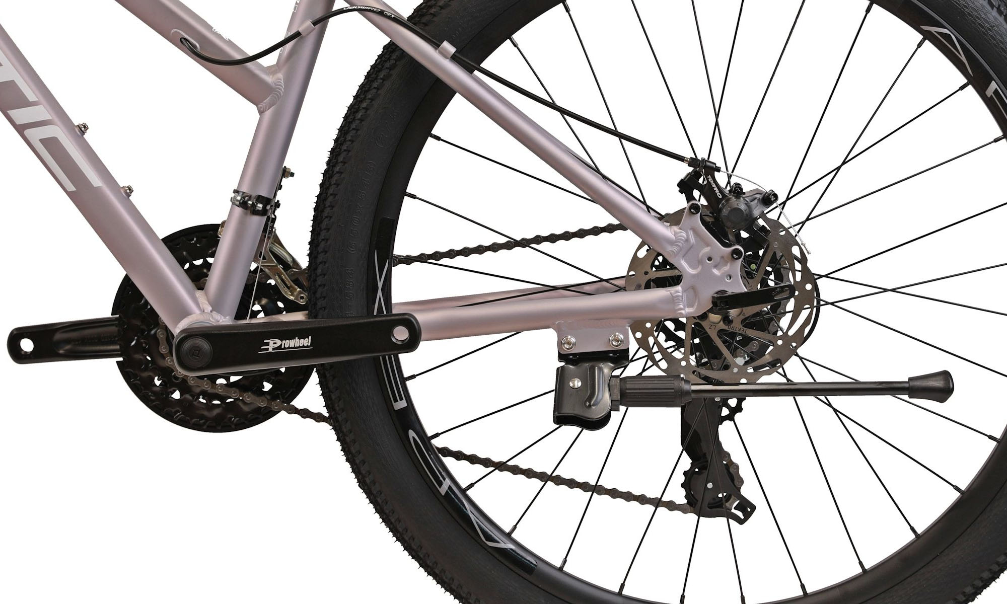 Фотографія Велосипед KINETIC VESTA 27.5", размер M, рама 17", 2025, Серый (мат/перл) 2