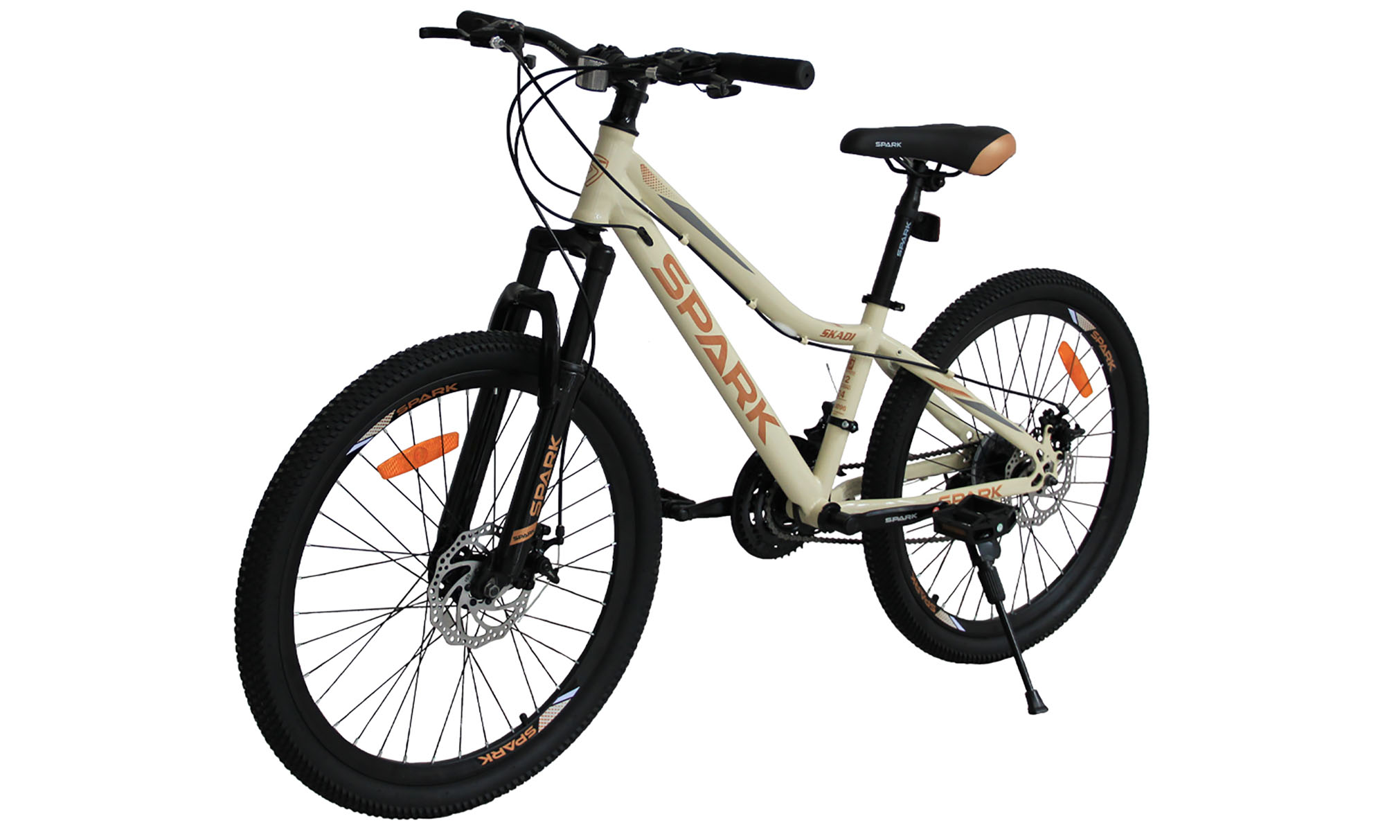 Велосипед SPARK SKADI 24", размер XXS, рама12", год 2025, бежевый 3
