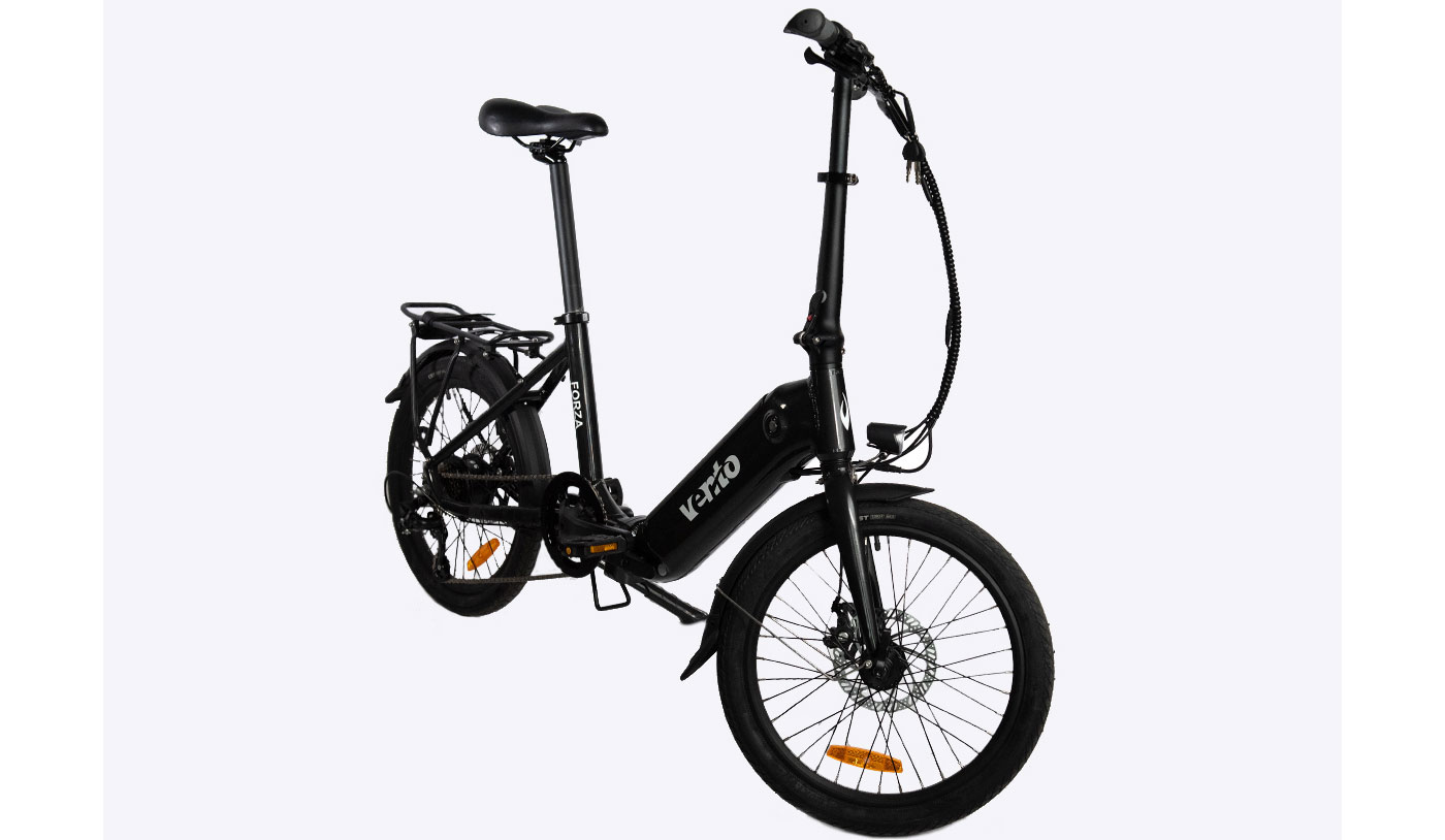Електровелосипед складаний Vento FORZA 20" 2022 Black Satin 2