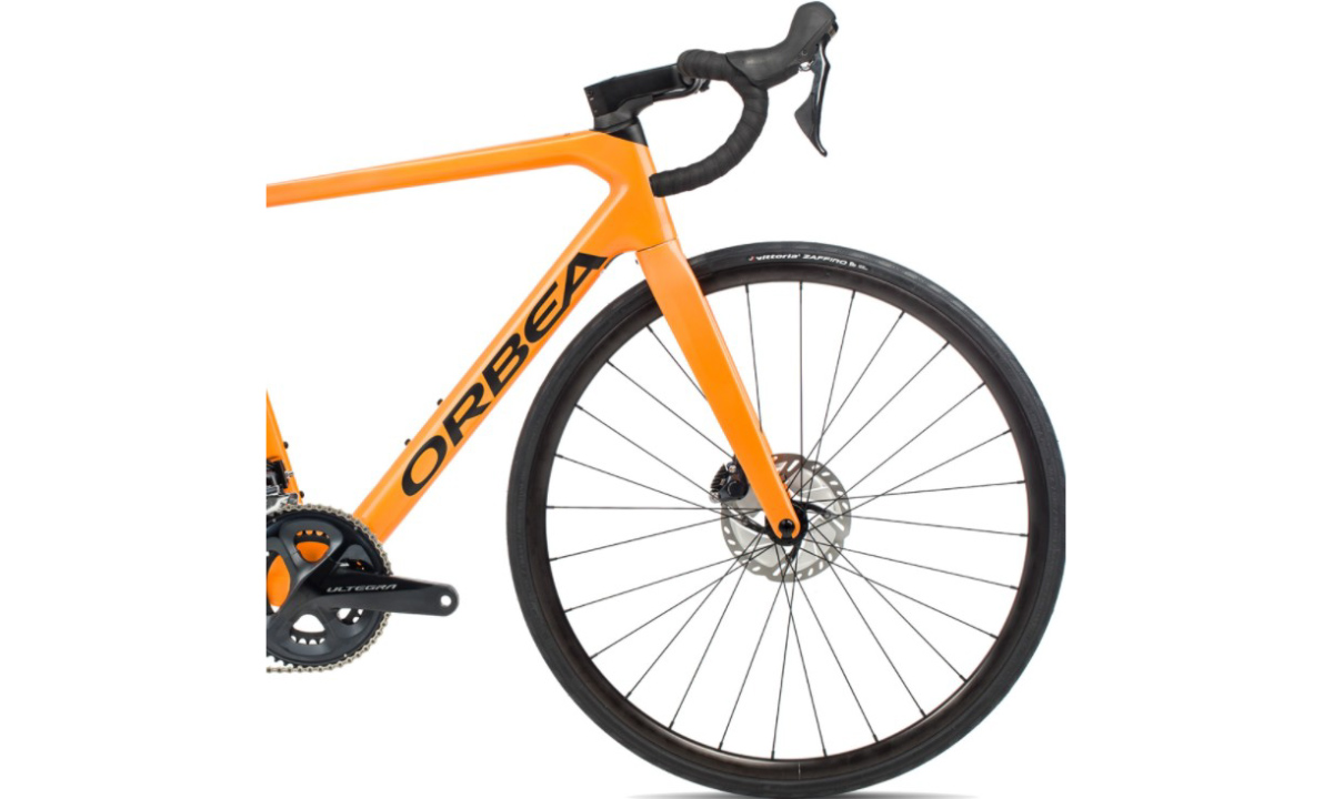 Фотография Велосипед Orbea Orca M20 28" размер XXL 2021 Оранжево-черный 5