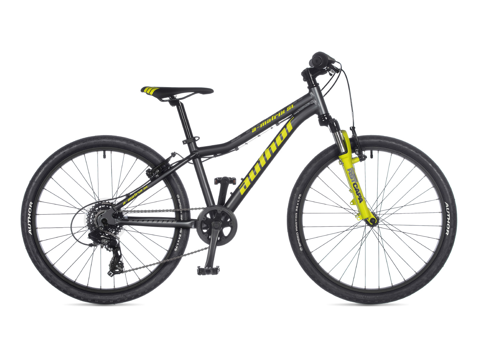 Велосипед AUTHOR A-Matrix SL 24" рама 12,5" XS (2023) Серый