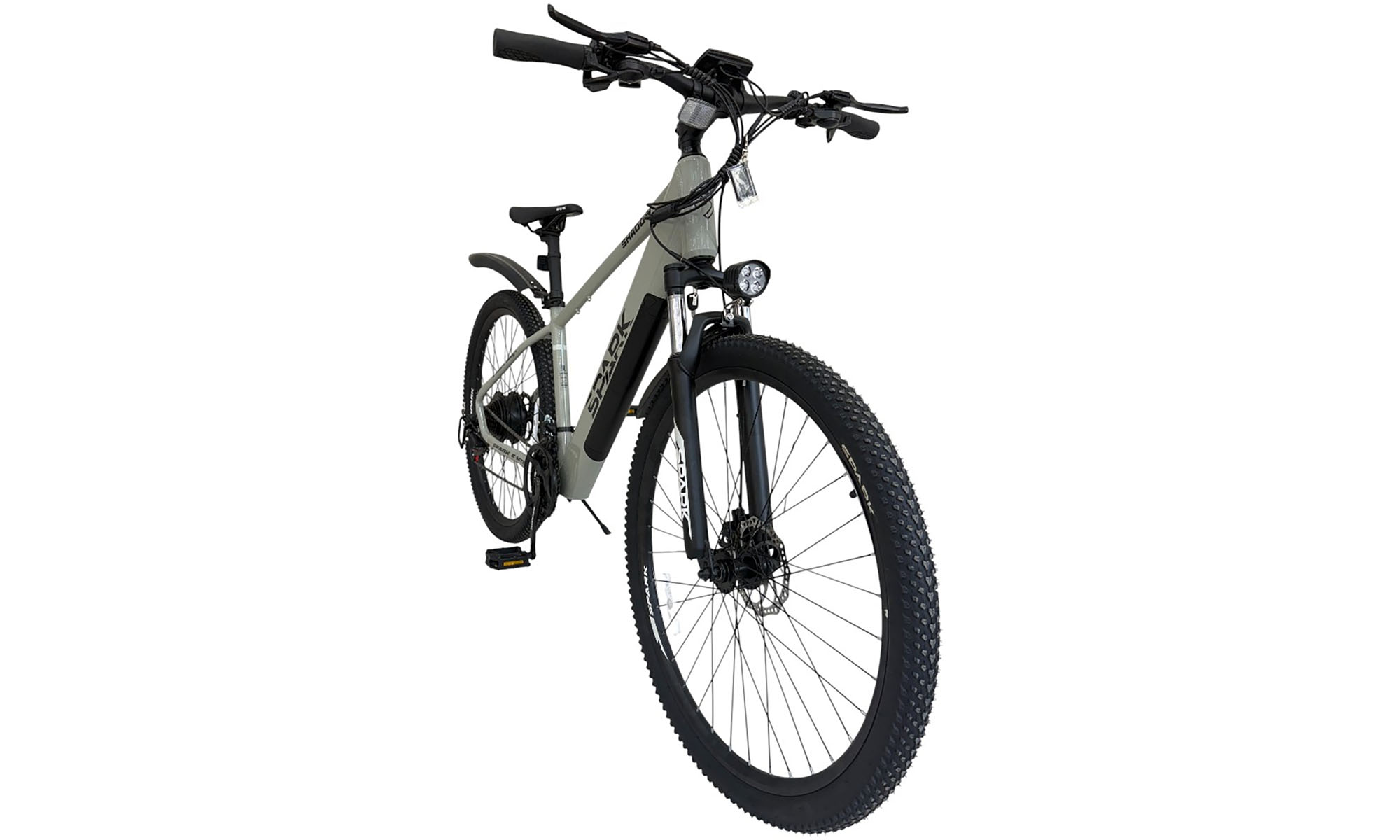 Велосипед с электромотором SPARK E-MTB SHADOW 29", размер M, рама 17", 48V/500W/12,8Ah, год 2026, серый 2