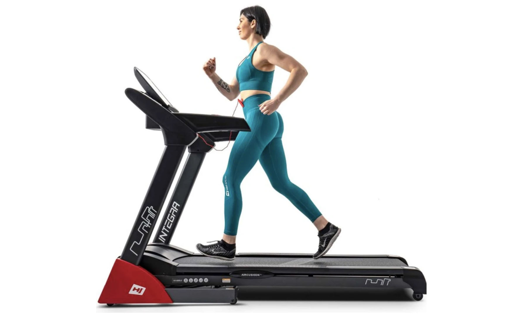 Фотография Беговая дорожка Hop-Sport HS-2800LB Integra, черная 10