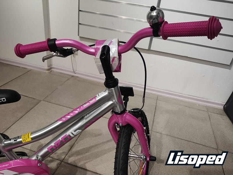 Велосипед 16" Apollo NEO girls (2019) 2019 Серебристо-фиолетовый 4