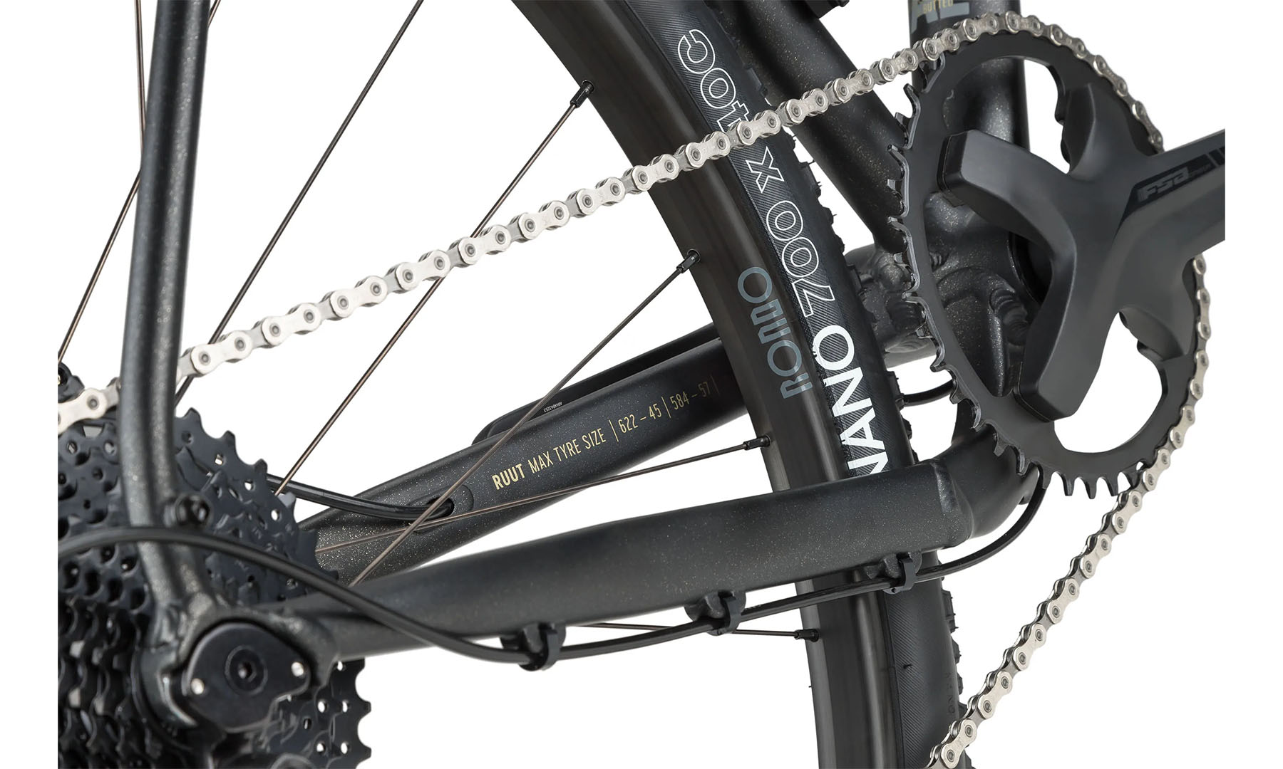 Велосипед Rondo RUUT AL2 28" рама M 2024 Black/Black 6