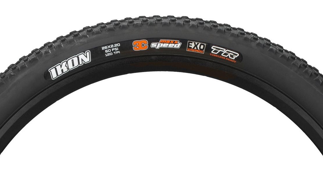 Фотографія Покришка Maxxis Ikon 26x2.20" (складна) 3CS/EXO/TR 4