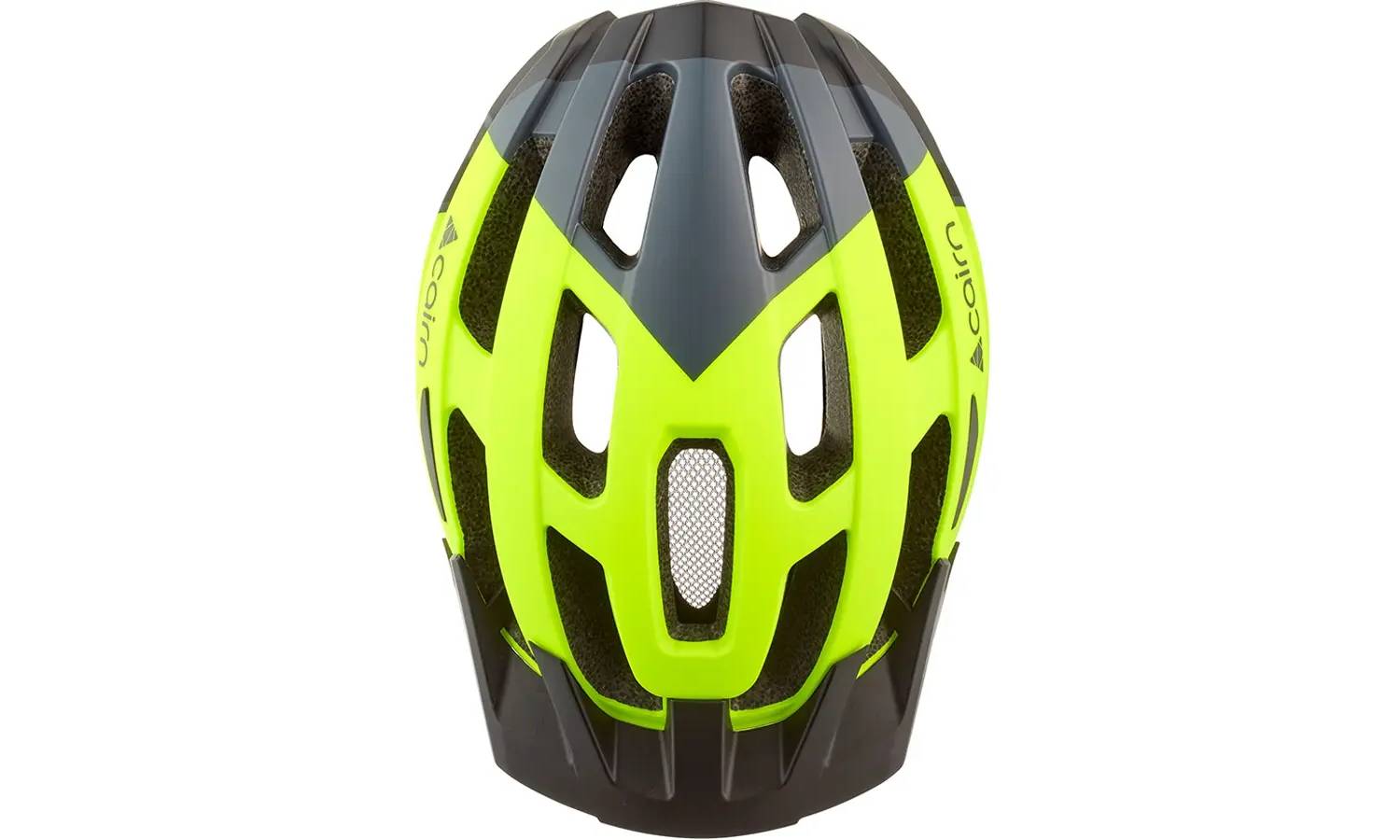 Велошлем Cairn Prism XTR II neon yellow-black размер L 58-61 см 2