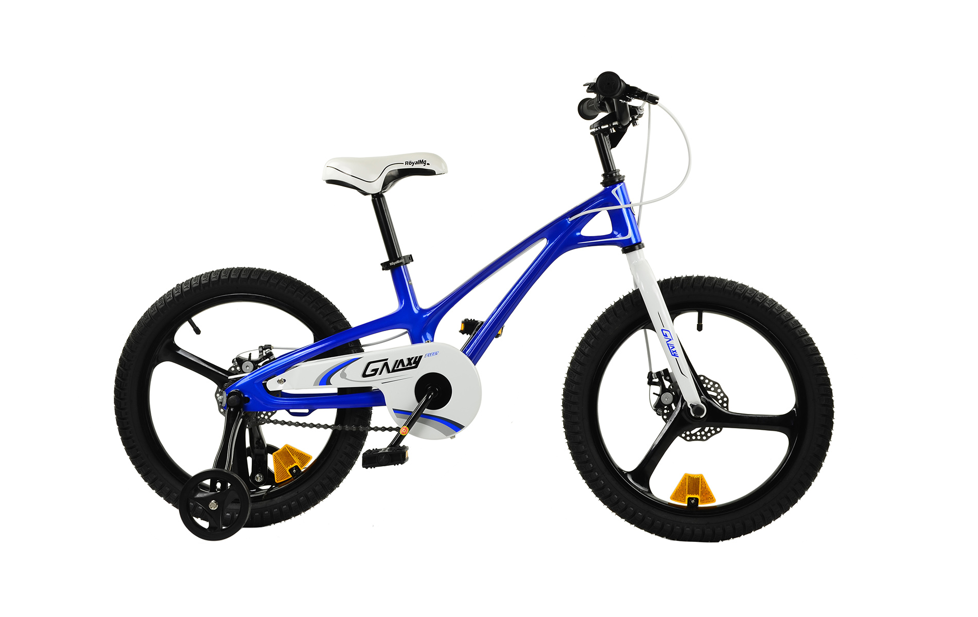 Фотография Велосипед RoyalBaby GALAXY FLEET PLUS MG 18" (2022), Синий