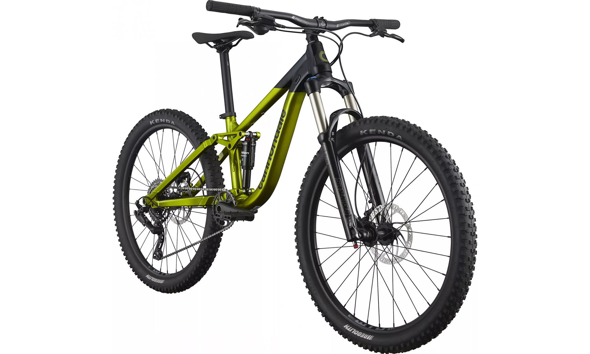 Велосипед Cannondale HABIT OS 26", размер XS, год 2026, черно-зеленый 7
