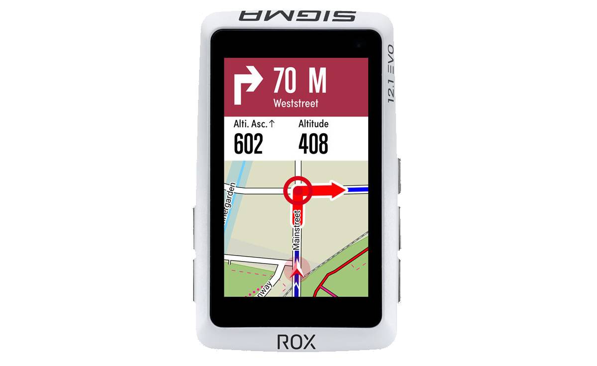 Велокомп'ютер Sigma Sport ROX 12.1 EVO Sensor Set White 2
