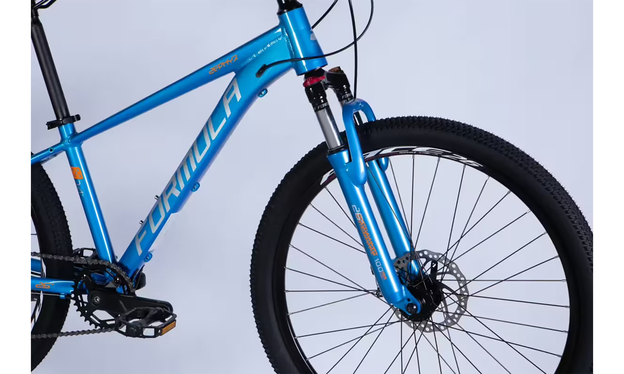 Велосипед Formula ZEPHYR 3.0 DD CS 26", размер XS, рама 14", год 2026, синий 4 Велосипед Formula ZEPHYR 3.0 DD CS 26", размер XS, рама 14", год 2026, синий 4