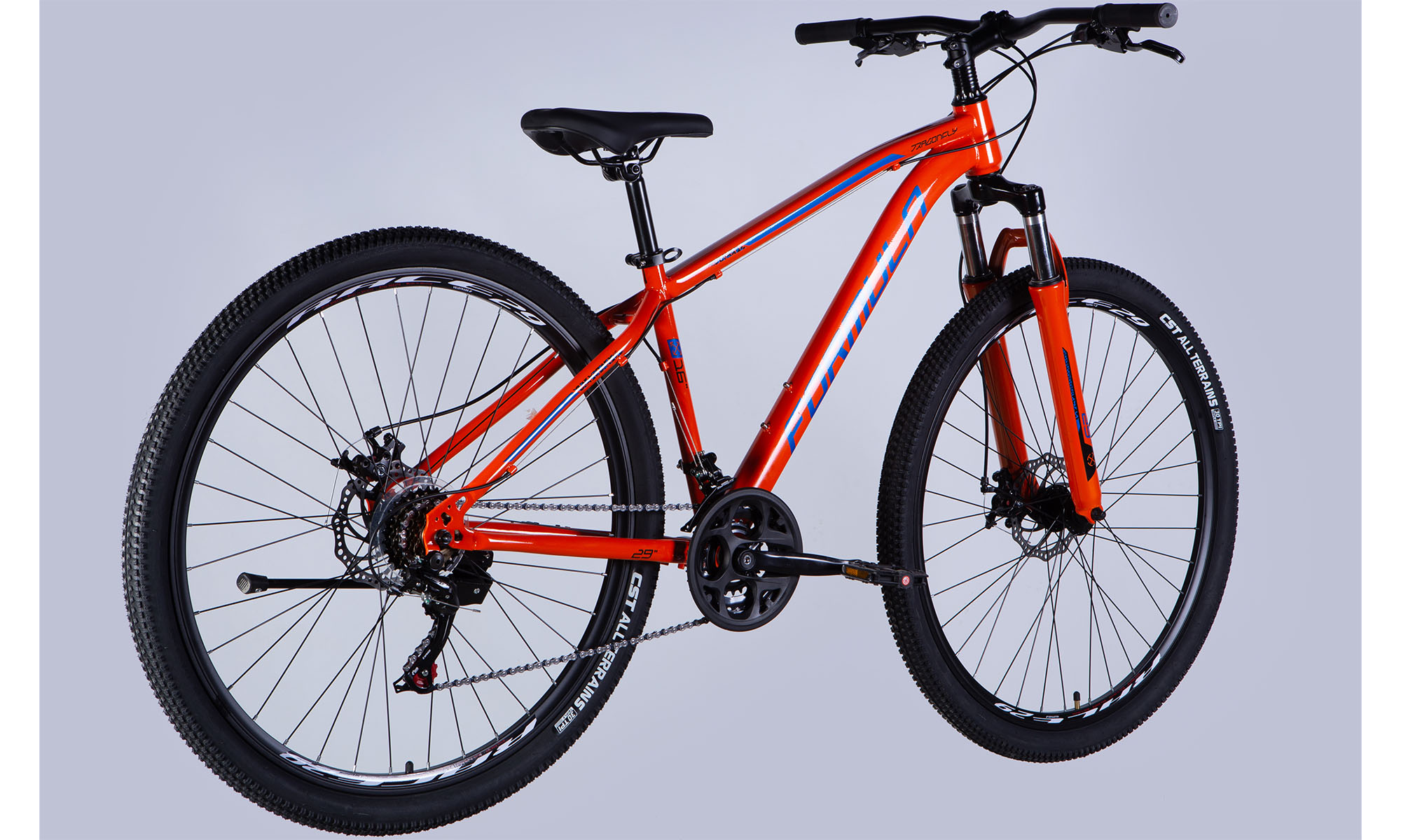 Велосипед Formula DRAGONFLY AM DD 29", размер S, рама-16", 2025, оранжевый 2