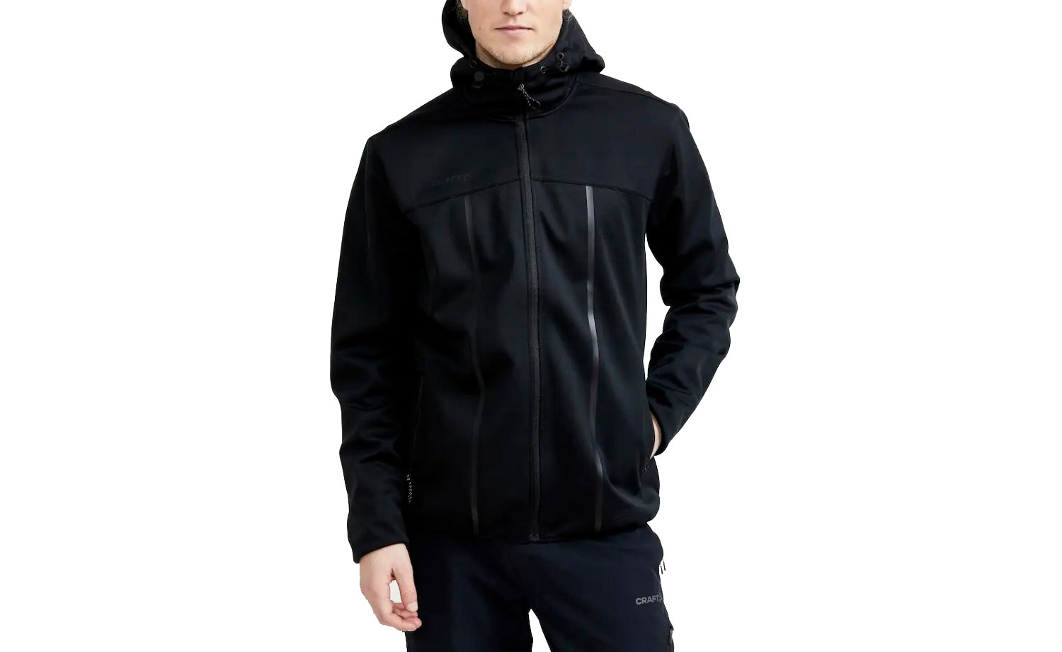 Фотография Куртка Craft ADV Explore Soft Shell мужская, размер XXXL, сезон AW 22, черный 6