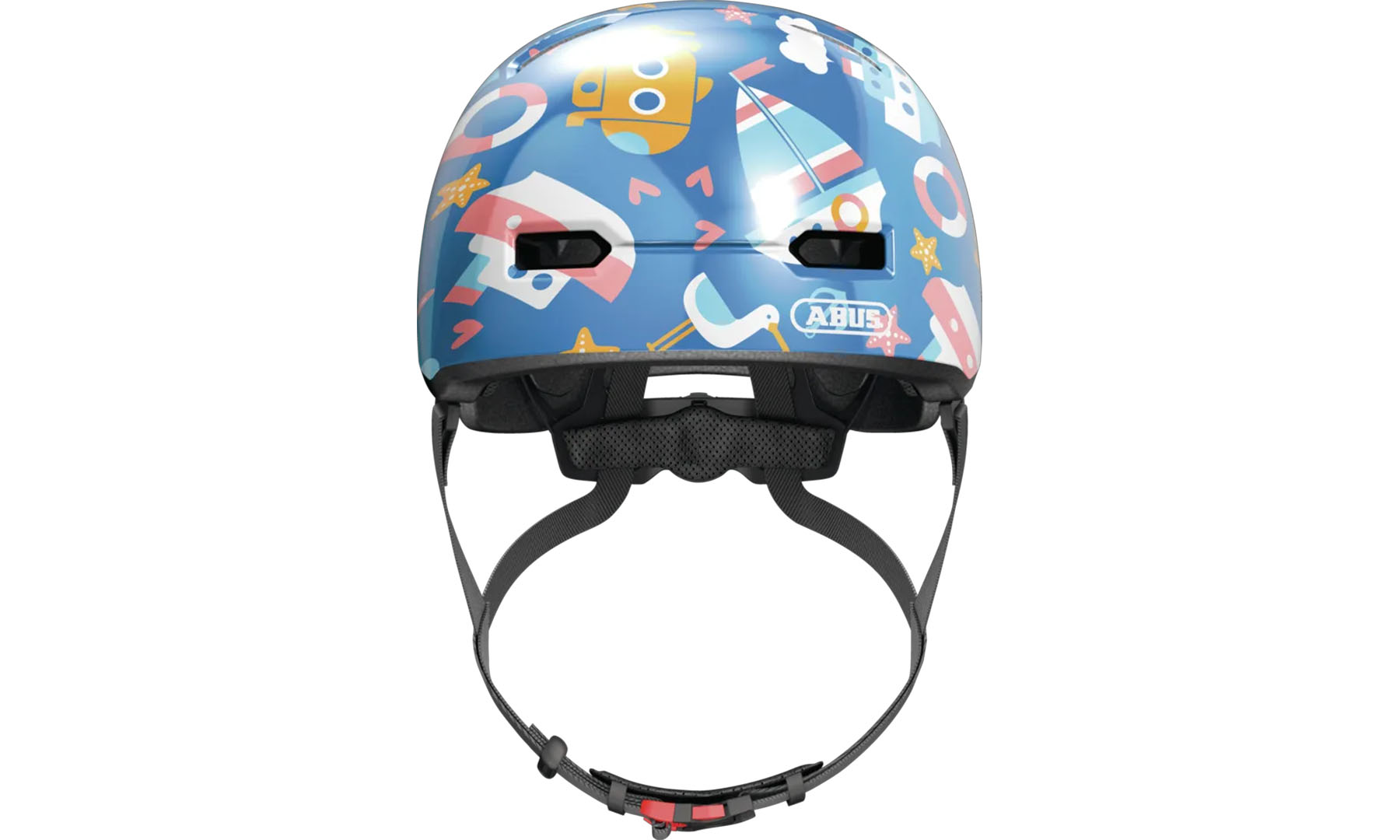 Велошлем детский ABUS SKURB KID blue sailor, размер S (45-50 см), синий 6