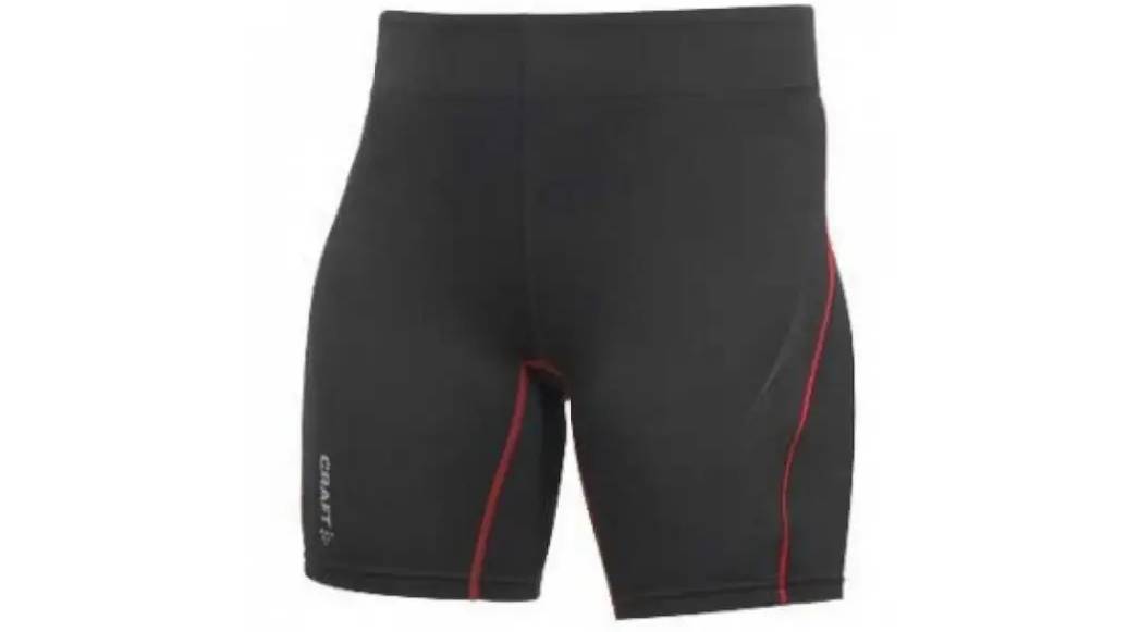 Фотографія Шорти Craft Performance Run Fitness Shorts жіночі, розмір XS, сезон SS 08, чорно-червоний