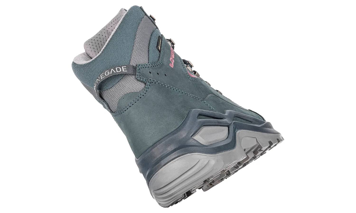 Фотография Ботинки женские LOWA Renegade Evo GTX MID W steel blue-old rose размер 36.5 5