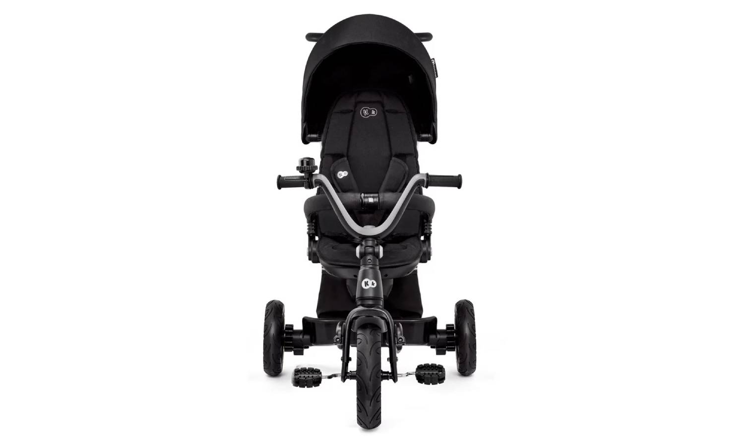 Триколісний велосипед Kinderkraft Easytwist Black 8
