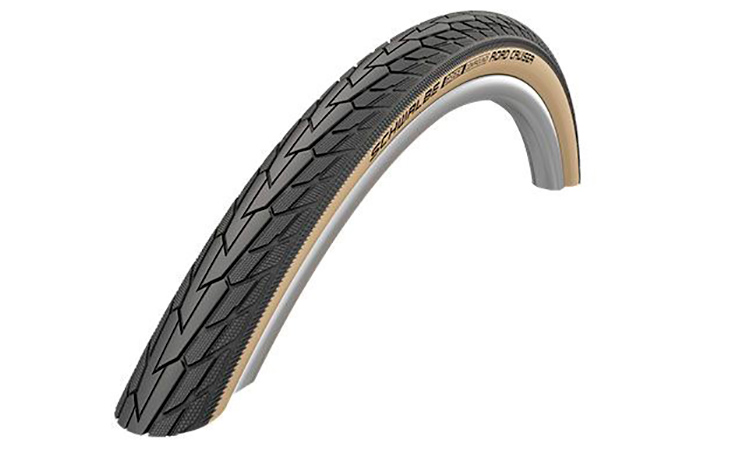 Фотография Покрышка Schwalbe 28x1.40 (37-622) 700x35C ROAD CRUISER K-Guard Active B/G HS484 GREEN 50EPI black