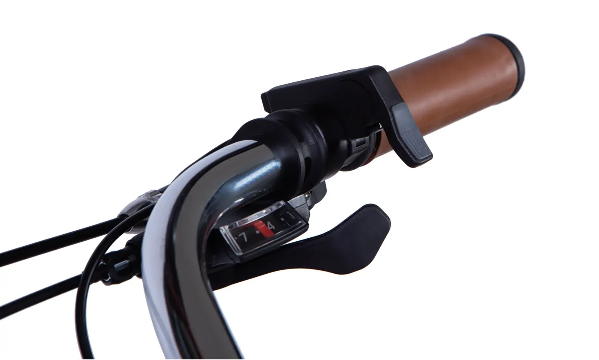 Велосипед с электроприводом Dorozhnik eLUX Vbr FR 26", размер L, рама-17", 36B, 12.5А*ч, 500Вт, год 2026, изумрудный зеленый 3