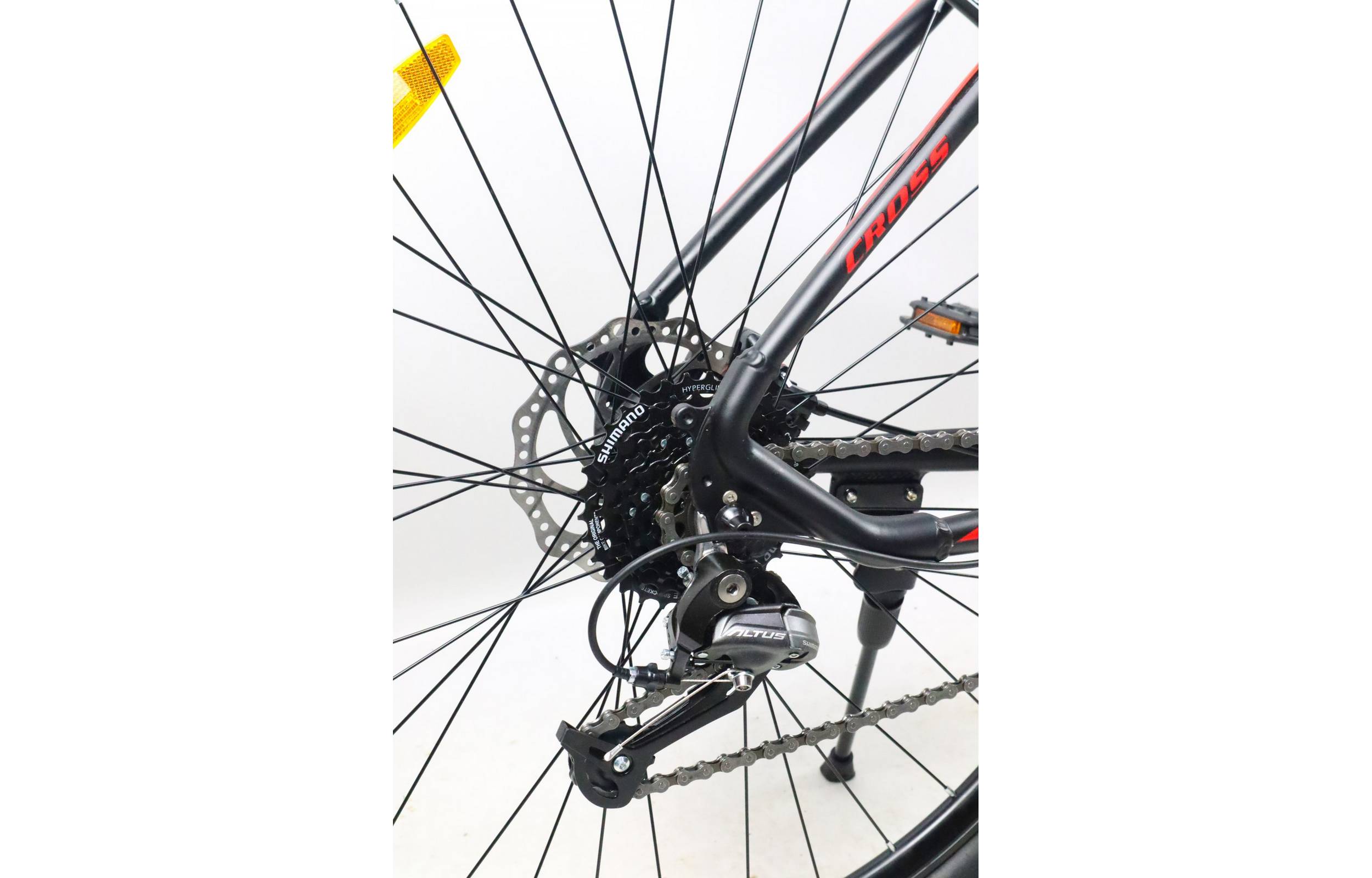 Велосипед Cross Galaxy 29" размер L рама 20" 2022 Черно-красный 3