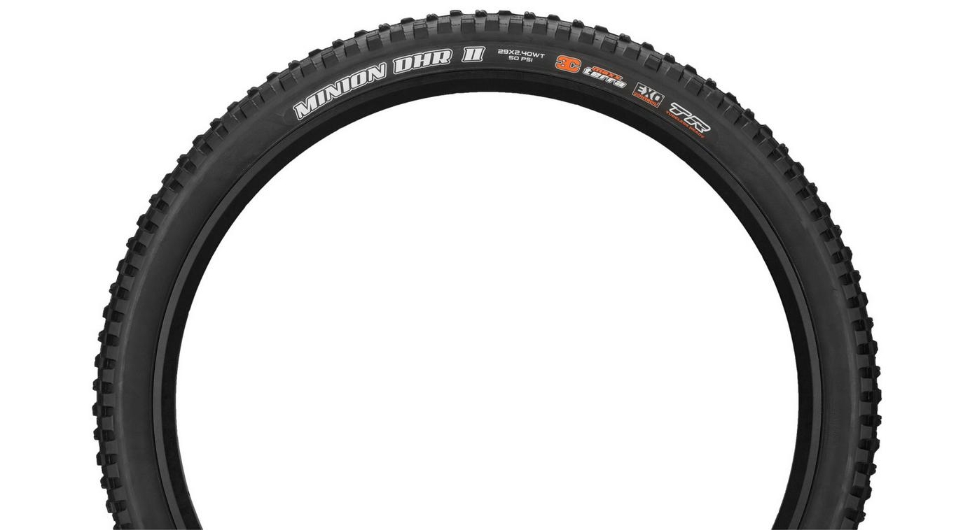 Фотография Покрышка Maxxis Minion DHR II 29x2.4 WT (складная) 3CT/EXO/TR 2