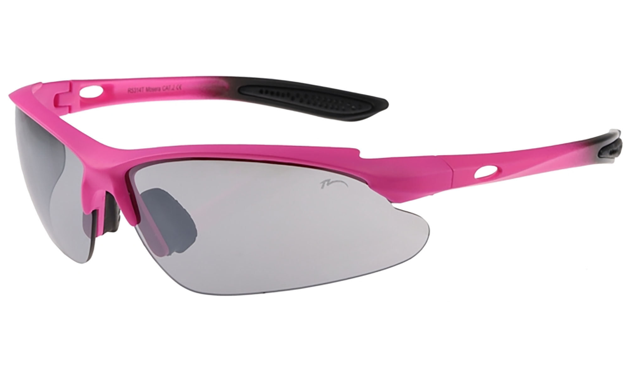 Очки Relax Mosera неоновые/розовые матовые, линза smoke (PC ), silver mirror, кат. 2 Очки Relax Mosera неоновые/розовые матовые, линза smoke (PC ), silver mirror, кат. 2