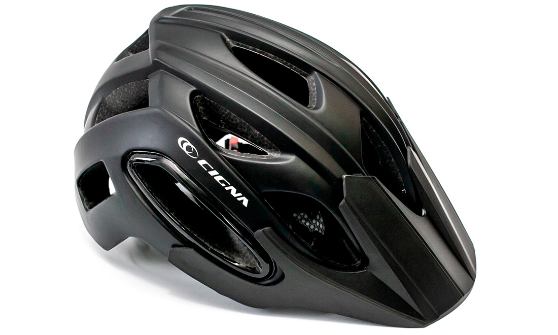 Фотография Шлем велосипедный CIGNA WT-088, размер M (54-57 см), с задним габаритом black