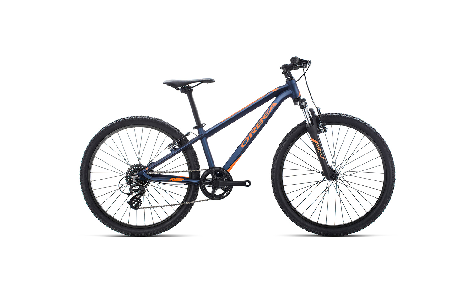 Фотографія Велосипед Orbea MX 24 XC (2019) 2019 Синьо-жовтогарячий 