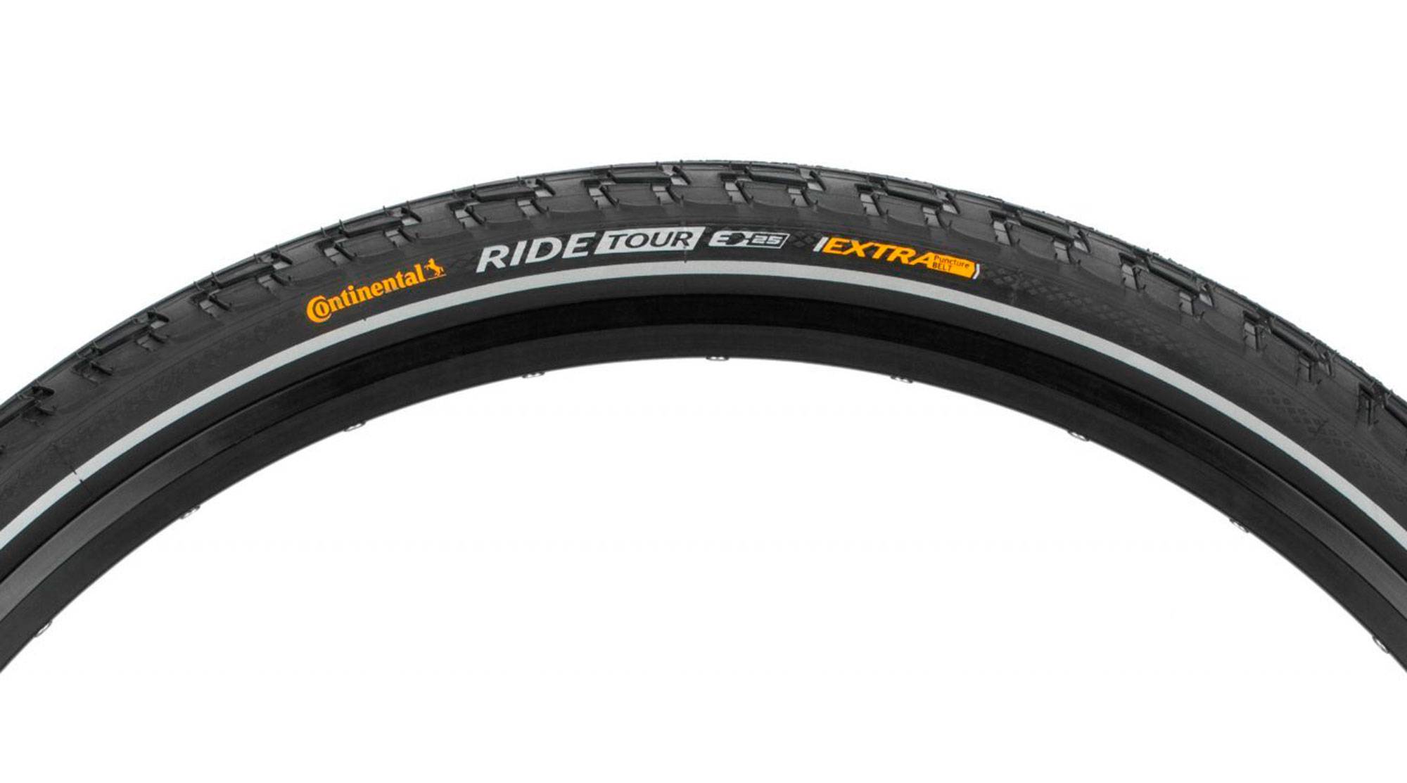 Покрышка Continental RIDE Tour Reflex, 28", 700 x 35C, 28 x 1 3/8 x 1 5/8, 37-622, Wire, ExtraPuncture Belt, Черная 5