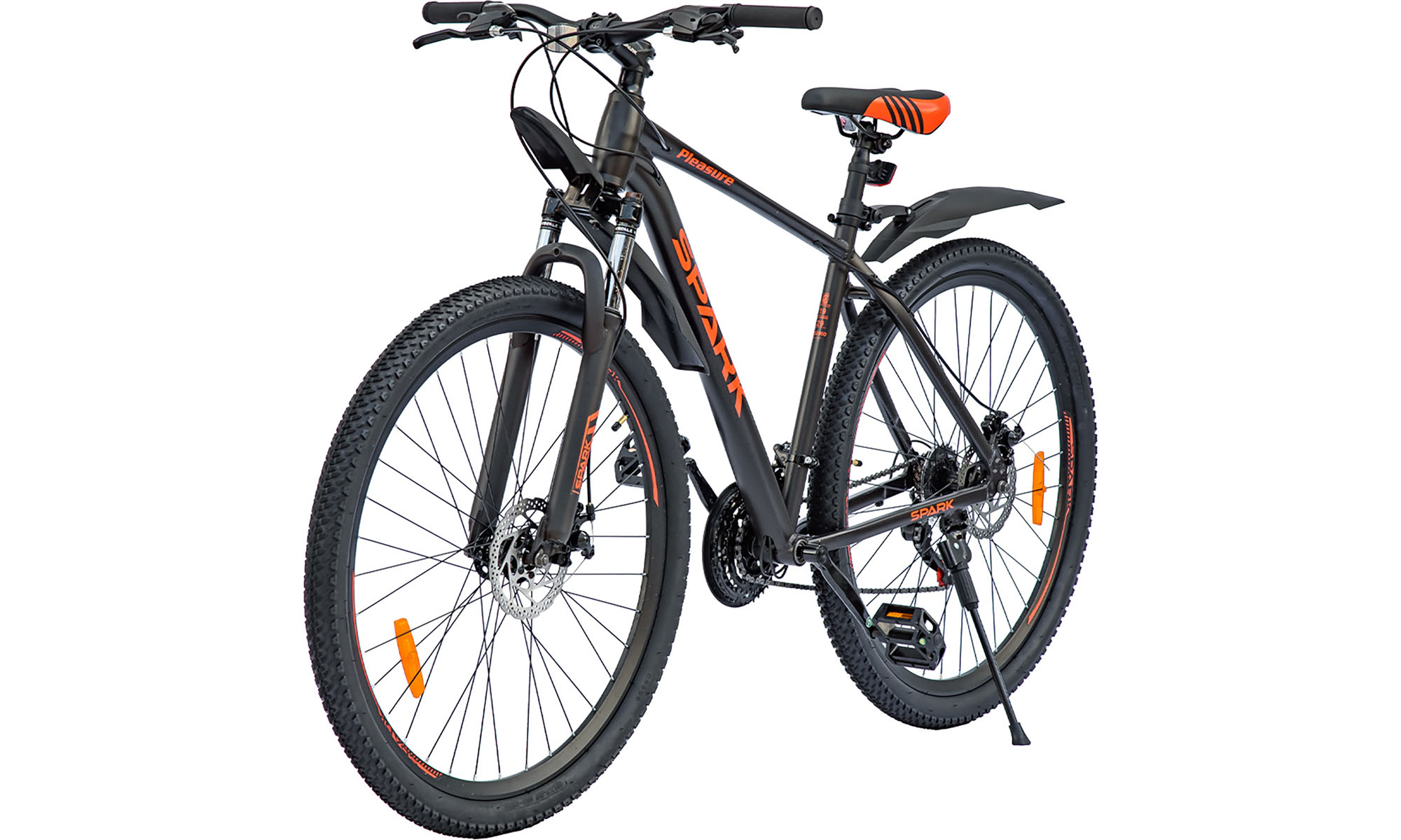 Велосипед SPARK PLEASURE 29", розмір L, рама 19", 2025, чорний 2 Велосипед SPARK PLEASURE 29", розмір L, рама 19", 2025, чорний 2