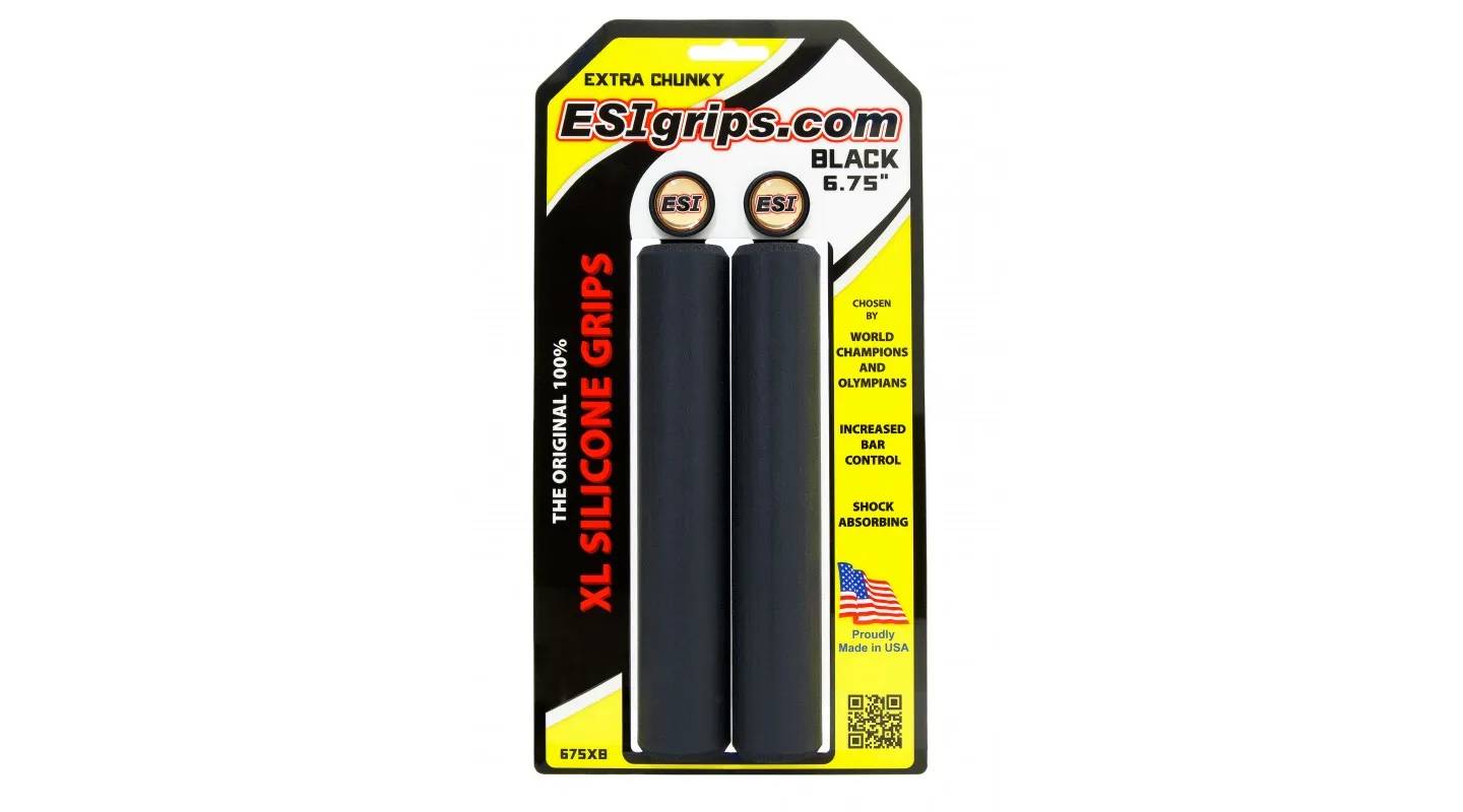 Грипсы ESI XL 6.75" Extra Chunky черные 6 Грипсы ESI XL 6.75" Extra Chunky черные 6