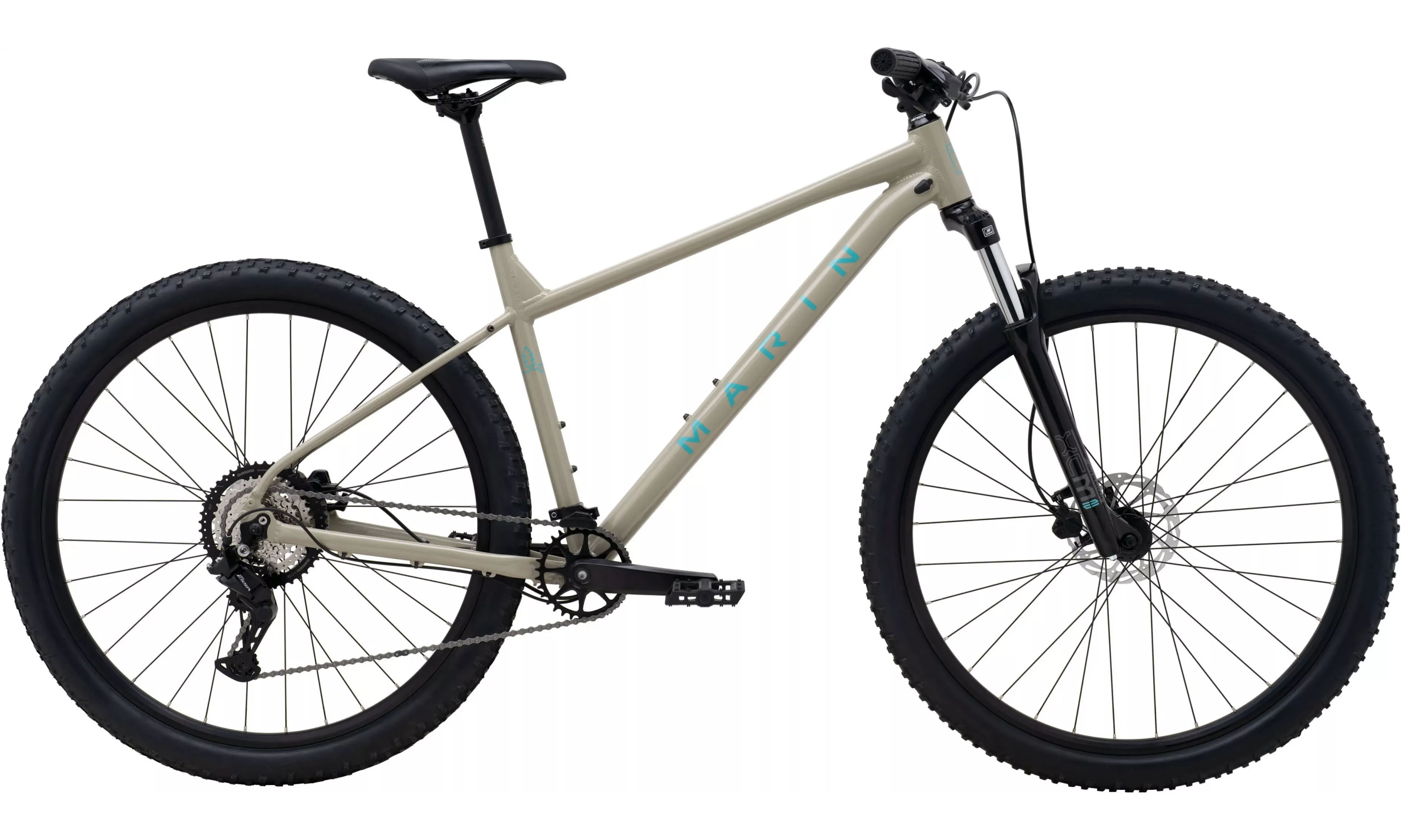 Велосипед Marin BOLINAS RIDGE 2 27,5", розмір XS, рік 2026, бежево-бірюзовий 