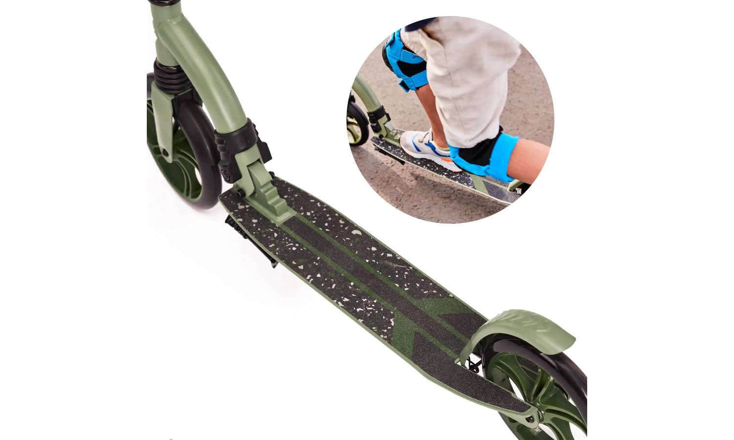 Самокат Babytiger Spido Green 9 Самокат Babytiger Spido Green 9