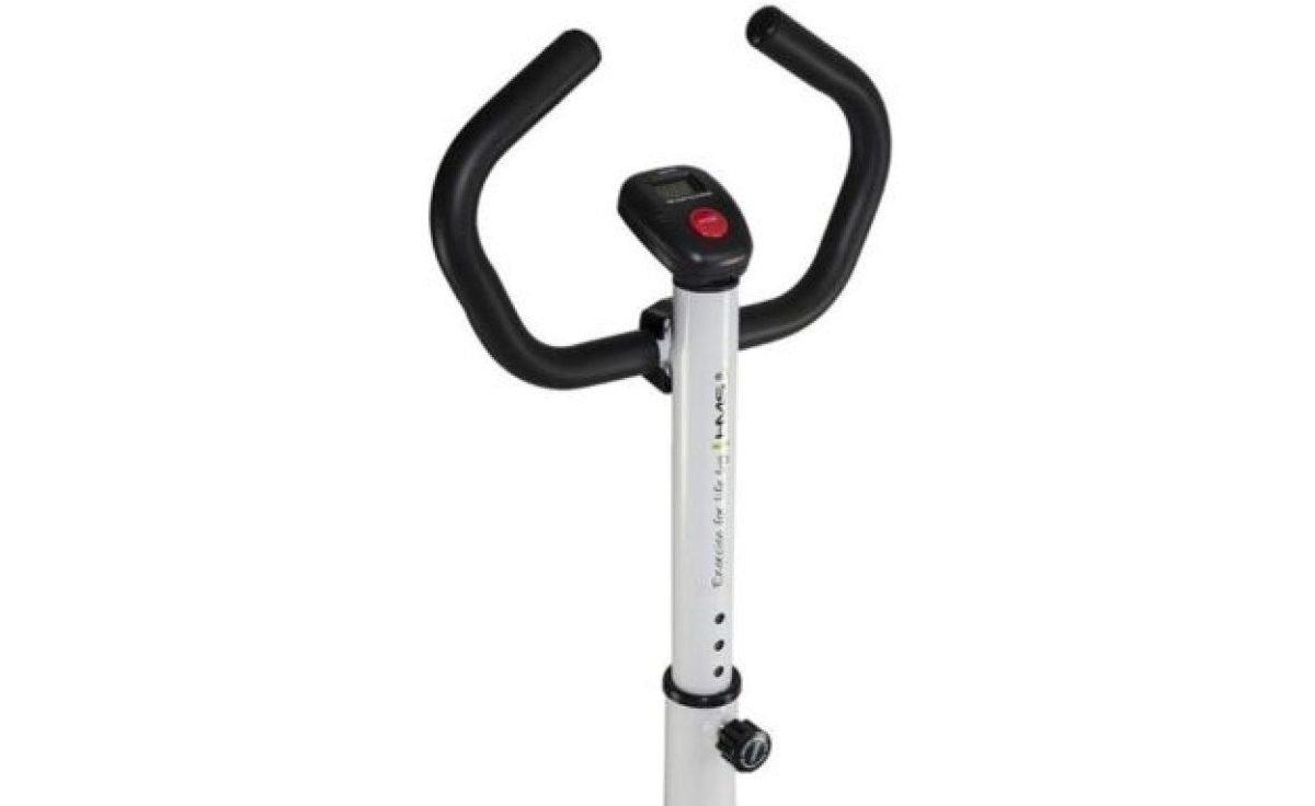 Степпер механічний HMS S8004 з опорою та еспандерами біло-зелений 2