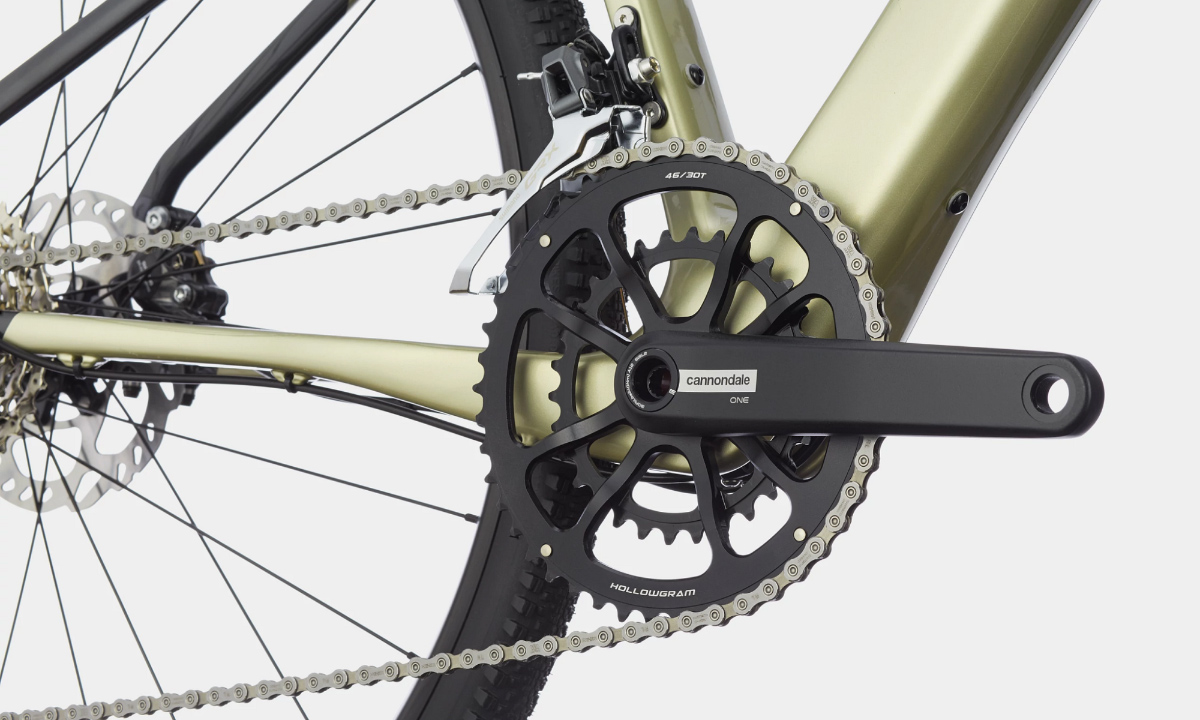 Велосипед Cannondale TOPSTONE Carbon 4 28" (2021) 2021 Сіро-зелений 3