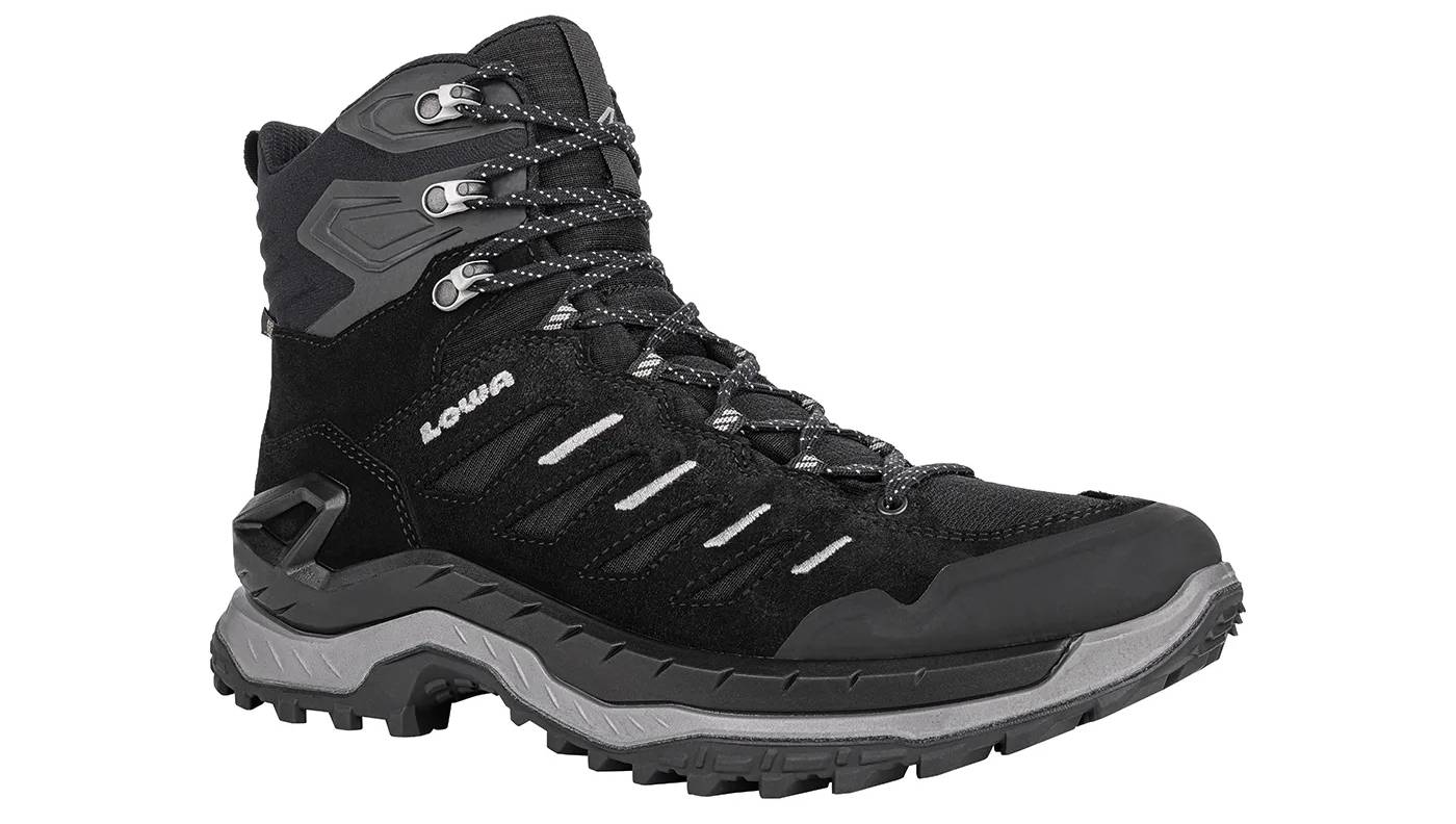 Ботинки LOWA Innovo GTX MID black-grey размер 44.5 4 Ботинки LOWA Innovo GTX MID black-grey размер 44.5 4