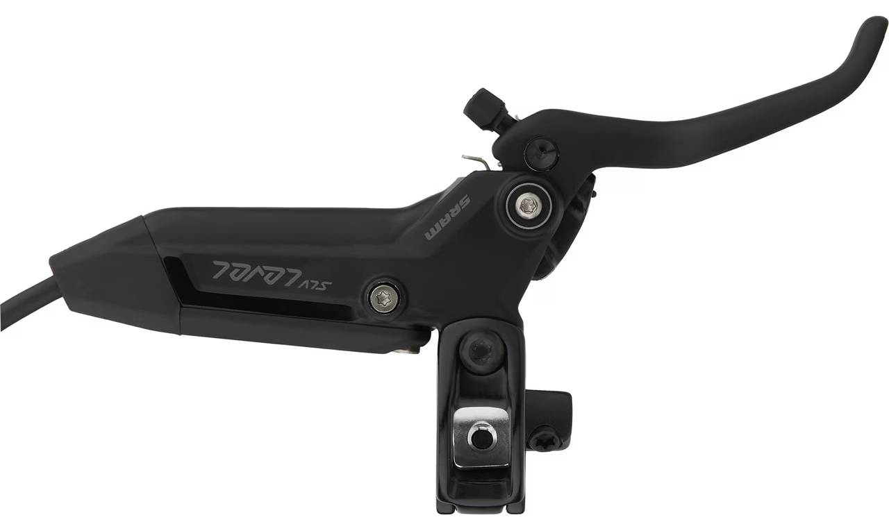 Гальмо дискове SRAM Level Silver Stealth 4 Piston - Aluminum Lever, Stainless Hardware, Reach Adj, Black Ano Rear 2000mm Hose 2