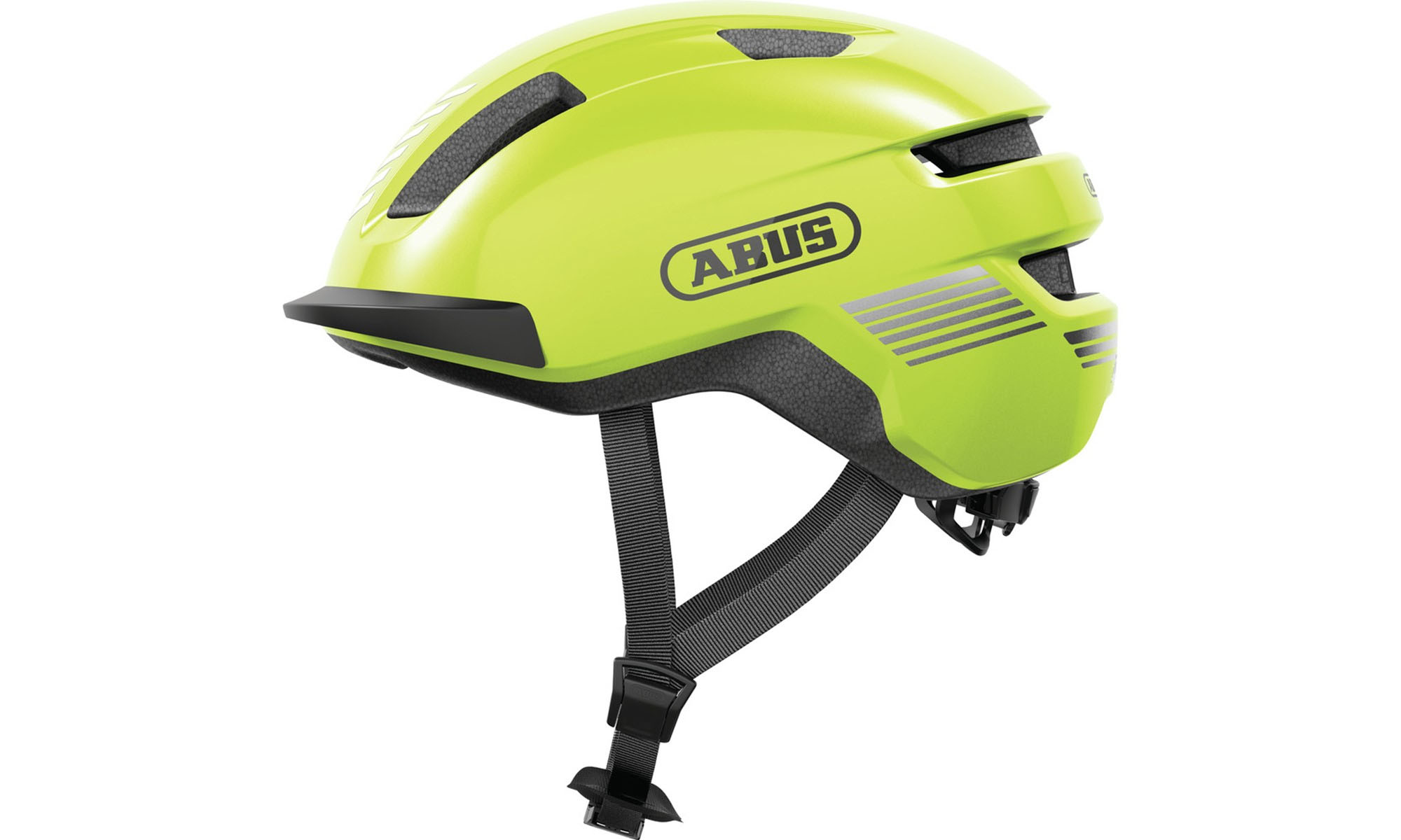 Велошлем ABUS PURL-Y signal yellow, размер S (51-55 см), желтый 