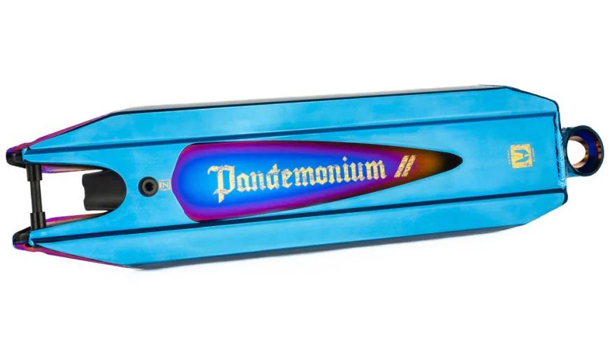 Дека трюкового самоката Ethic DTC Pandemonium V2 Pro 460mm - Blue Chrome 4